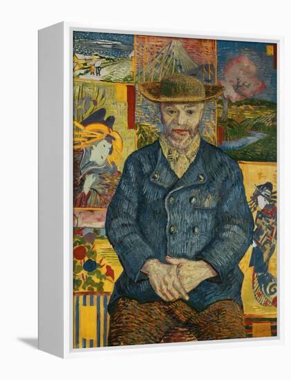 Le Pere Tanguy, c.1887-Vincent van Gogh-Framed Premier Image Canvas