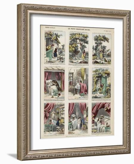 Le petit chaperon rouge-null-Framed Giclee Print