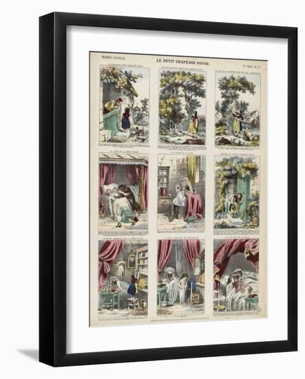 Le petit chaperon rouge-null-Framed Giclee Print