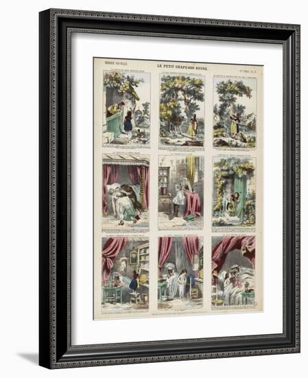 Le petit chaperon rouge-null-Framed Giclee Print