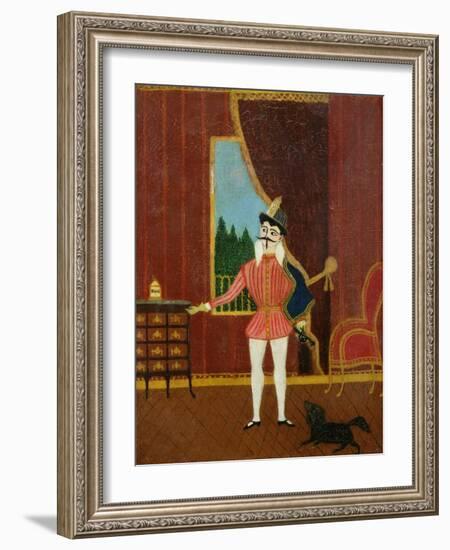 Le Petit Chevalier (Don Juan) C.1880-Henri Rousseau-Framed Giclee Print