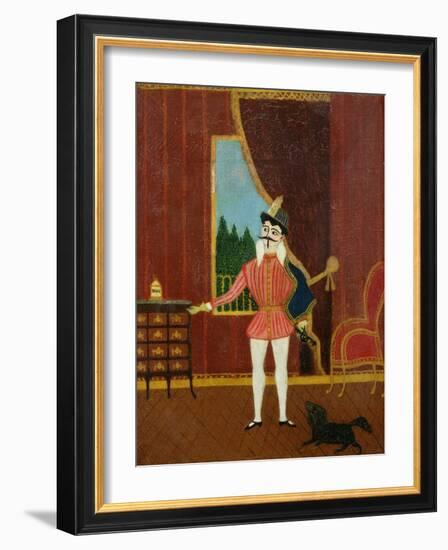 Le Petit Chevalier (Don Juan) C.1880-Henri Rousseau-Framed Giclee Print