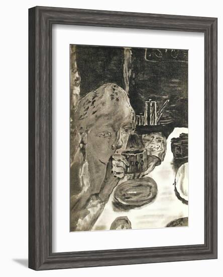 Le Petit Déjeuner-Pierre Bonnard-Framed Collectable Print