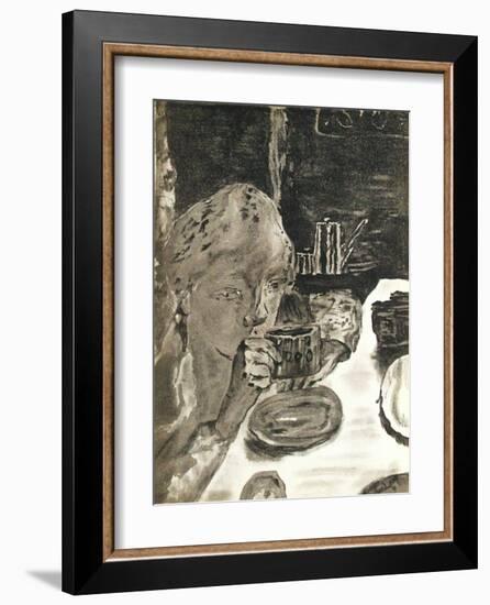 Le Petit Déjeuner-Pierre Bonnard-Framed Collectable Print