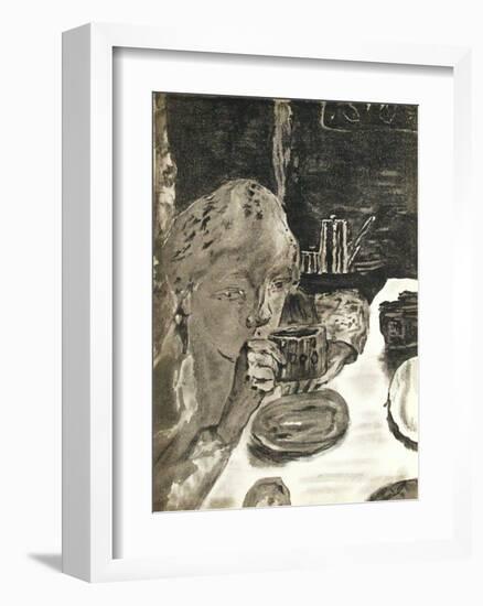 Le Petit Déjeuner-Pierre Bonnard-Framed Collectable Print