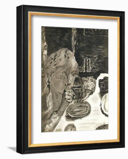 Le Petit Déjeuner-Pierre Bonnard-Framed Collectable Print