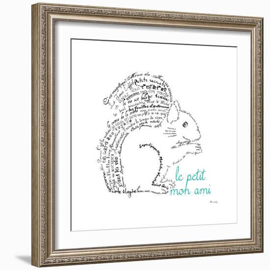 Le Petit Mon Ami Squirrel-Marion De Lauzun-Framed Premium Giclee Print