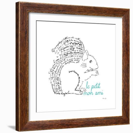 Le Petit Mon Ami Squirrel-Marion De Lauzun-Framed Premium Giclee Print