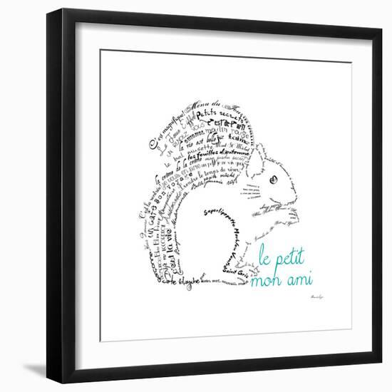 Le Petit Mon Ami Squirrel-Marion De Lauzun-Framed Premium Giclee Print