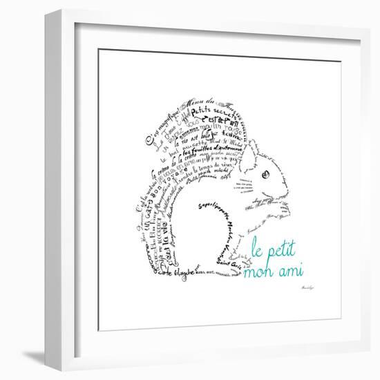 Le Petit Mon Ami Squirrel-Marion De Lauzun-Framed Premium Giclee Print