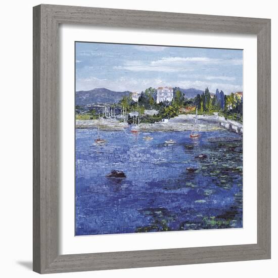 Le Petit Port a Antibes-Tania Forgione-Framed Giclee Print