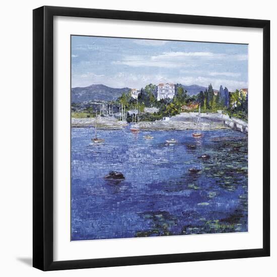 Le Petit Port a Antibes-Tania Forgione-Framed Giclee Print