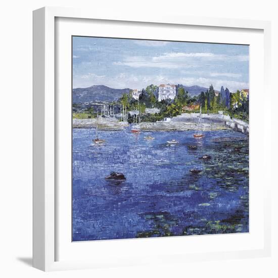 Le Petit Port a Antibes-Tania Forgione-Framed Giclee Print