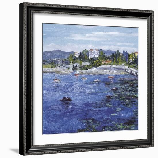 Le Petit Port a Antibes-Tania Forgione-Framed Giclee Print