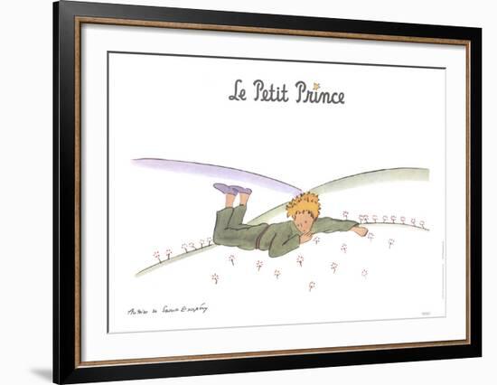 Le Petit Prince reveur-Antoine de Saint Exupery-Framed Art Print