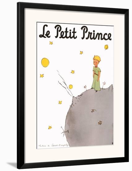 Le Petit Prince-Antoine de Saint-Exupéry-Framed Art Print