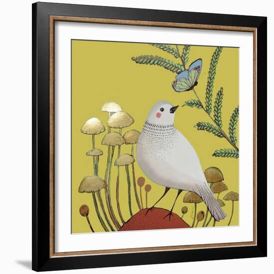 Le Petit Sentier Jaune Bebe-Sylvie Demers-Framed Giclee Print