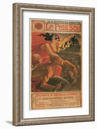 Le Petite Sou, 1900-Théophile Alexandre Steinlen-Framed Giclee Print