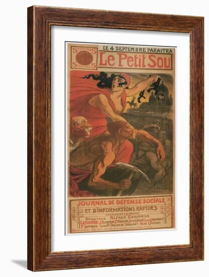 Le Petite Sou, 1900-Théophile Alexandre Steinlen-Framed Giclee Print