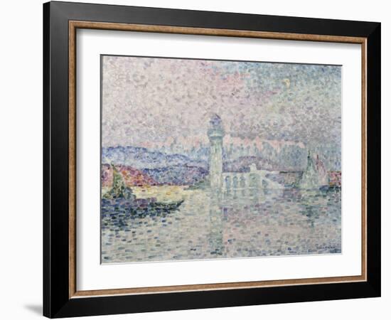 Le Phare d'Antibes-Paul Signac-Framed Giclee Print