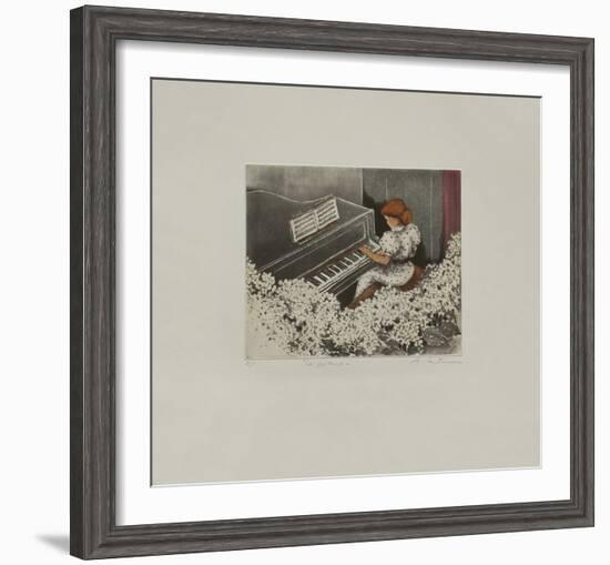 Le Piano-Annapia Antonini-Framed Limited Edition