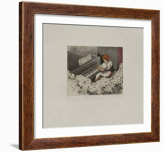 Le Piano-Annapia Antonini-Framed Limited Edition