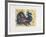 Le pigeon-paon-Jean-marie Guiny-Framed Limited Edition
