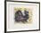 Le pigeon-paon-Jean-marie Guiny-Framed Limited Edition