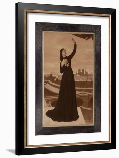 Le Pigeon-Pierre Puvis de Chavannes-Framed Giclee Print