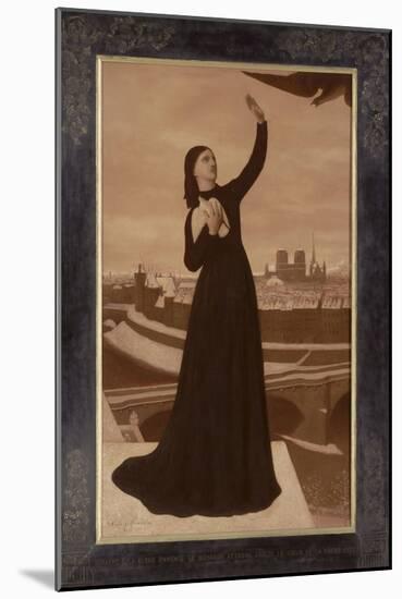 Le Pigeon-Pierre Puvis de Chavannes-Mounted Giclee Print