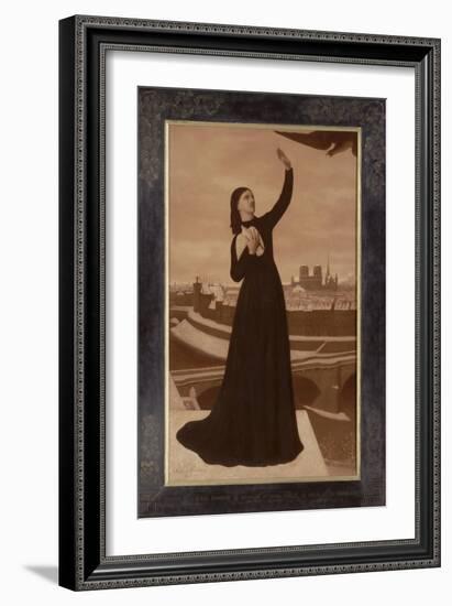 Le Pigeon-Pierre Puvis de Chavannes-Framed Giclee Print