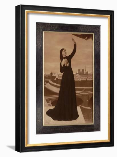 Le Pigeon-Pierre Puvis de Chavannes-Framed Giclee Print