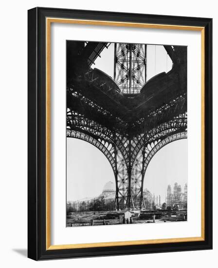 Le pilier sud de la Tour-Louis-Emile Durandelle-Framed Giclee Print