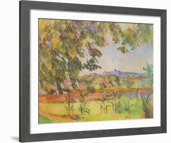 Le Pilon du Roi-Paul Cézanne-Framed Art Print