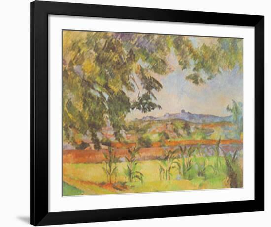 Le Pilon du Roi-Paul Cézanne-Framed Art Print