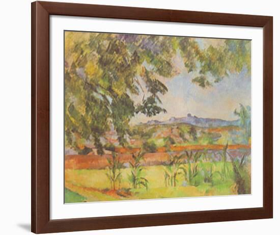 Le Pilon du Roi-Paul Cézanne-Framed Art Print