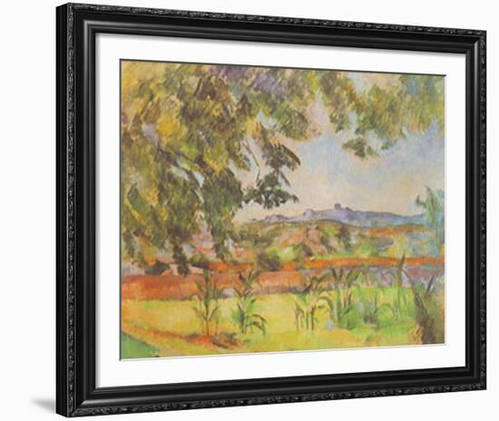 Le Pilon du Roi-Paul Cézanne-Framed Art Print