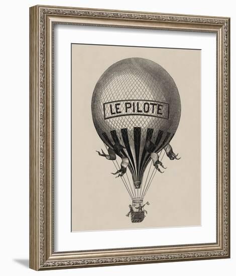 Le Pilote-null-Framed Art Print