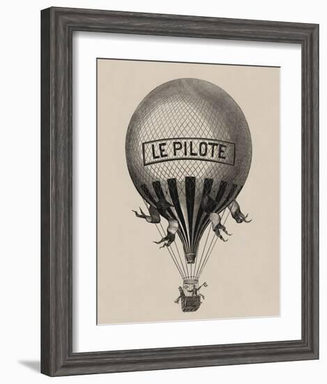 Le Pilote-null-Framed Art Print