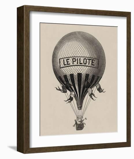 Le Pilote-null-Framed Art Print