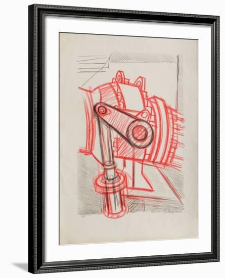 Le Piston-Raul Anguiano-Framed Collectable Print