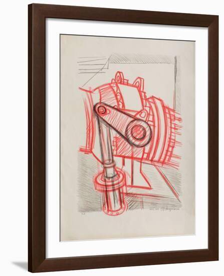 Le Piston-Raul Anguiano-Framed Collectable Print
