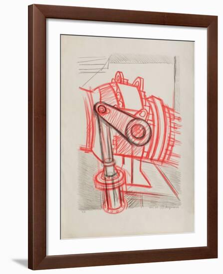 Le Piston-Raul Anguiano-Framed Collectable Print