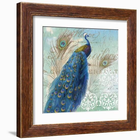 Le Plume I--Framed Art Print