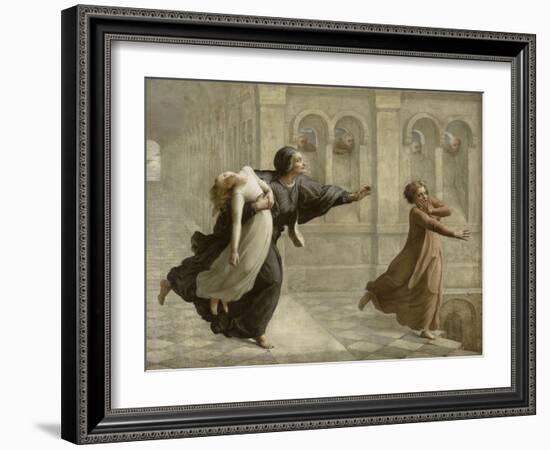 Le Poème de l'âme. Cauchemar-Louis Janmot-Framed Giclee Print