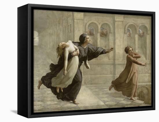 Le Poème de l'âme. Cauchemar-Louis Janmot-Framed Premier Image Canvas