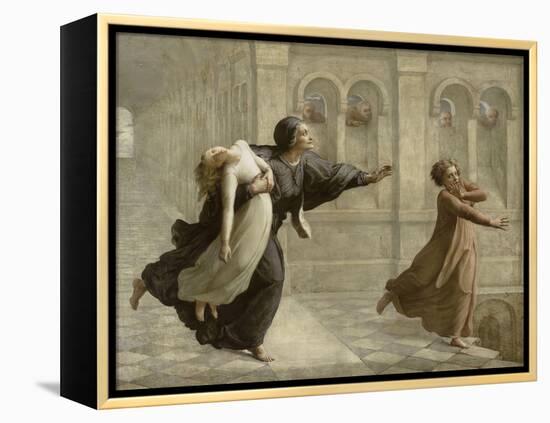 Le Poème de l'âme. Cauchemar-Louis Janmot-Framed Premier Image Canvas