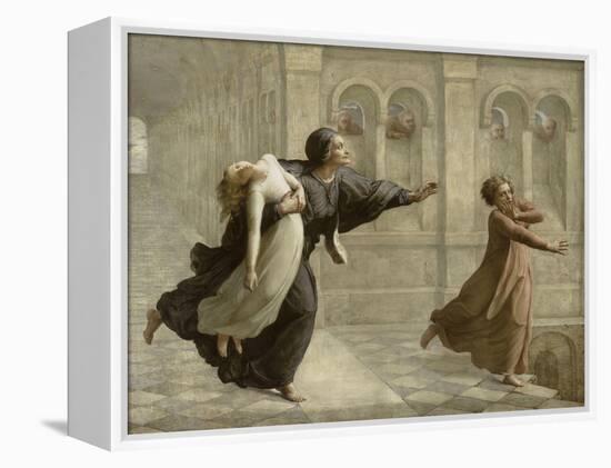 Le Poème de l'âme. Cauchemar-Louis Janmot-Framed Premier Image Canvas