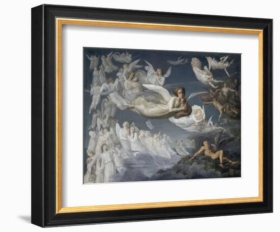 Le Poème de l'âme. Le passage des Ames-Louis Janmot-Framed Giclee Print