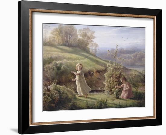 Le Poème de l'âme. Le printemps-Louis Janmot-Framed Giclee Print